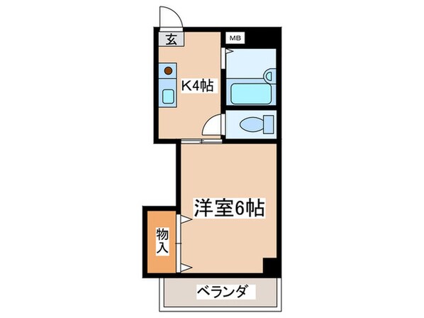 メイプルエイトの物件間取画像